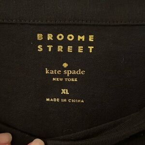 Kate Soade black tshirt